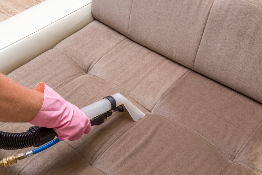 Upholstery cleaning by Certified Green Team